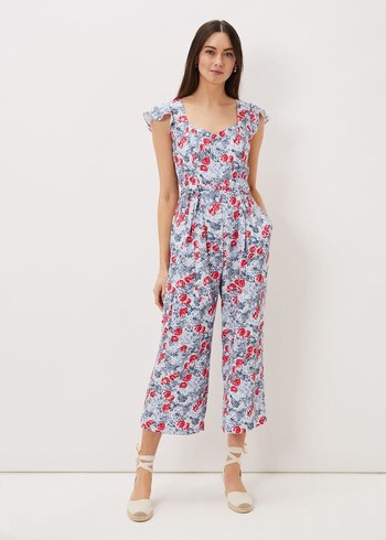 Phase Eight Abbiana Tulip Jumpsuit Multicolor Canada | TENORA-408